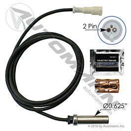 Automann 577.A801542 ABS Sensor Straight Head Length 78in
