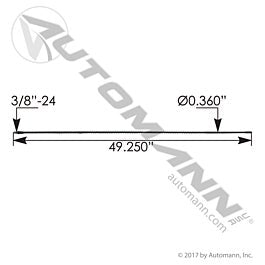 Automann 577.CB1004 CB Antenna 48in Black