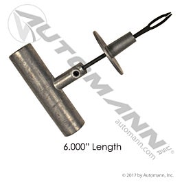 Automann 579.1017 Heavy Duty Metal Grip Split-Eye Needle