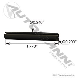 Automann 579.1024.5P Roll Pin for Side Roller