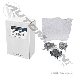 Automann 580.NWGKR5AM Virgin New Washed Gray Knit Rags 5lb Box