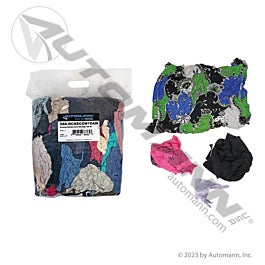 Automann 580.RCKECON10AM Economy Reclaim Color Knit Rags 10lb Bag
