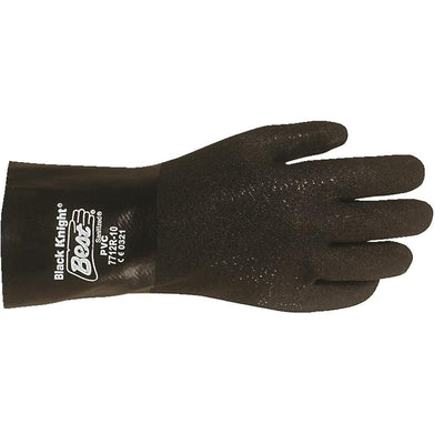 SHOWA Black Knight PVC Coated Work Gloves - Medium