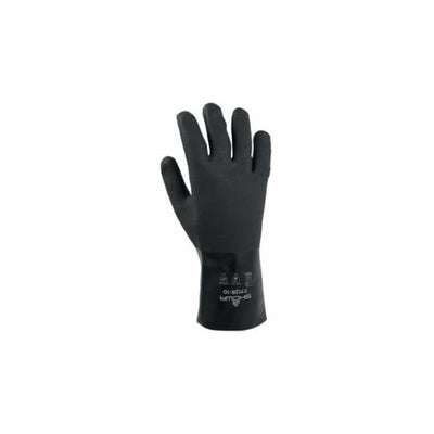 SHOWA Black Knight PVC Coated Work Gloves - Large