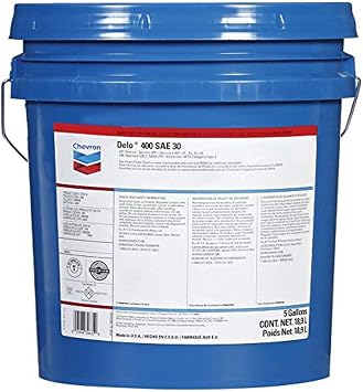 235118448 CHEVRON DELO 400 30 WEIGHT 5 GALLON PAIL