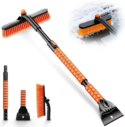 44 in Snow Brush with Ice Scraper (14785)