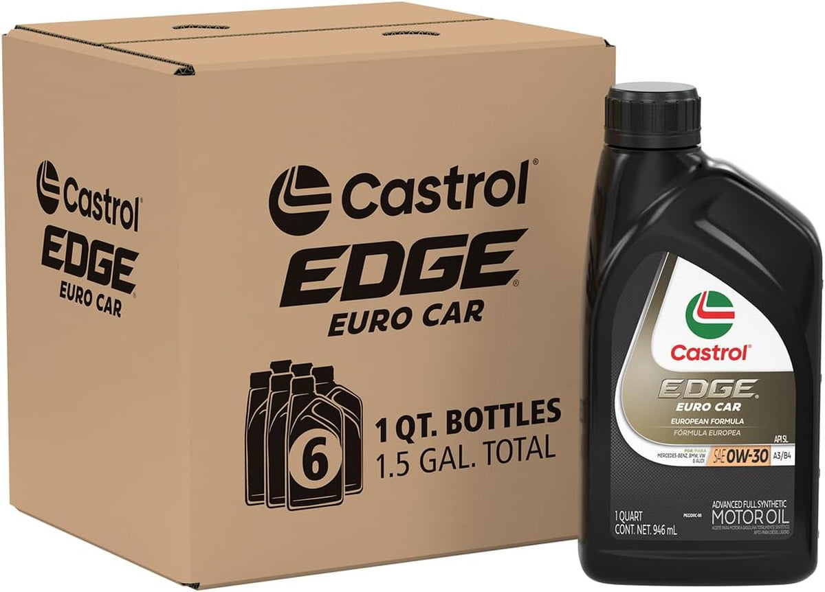 Castrol Edge Full Synthetic 0W-30 Motor Oil - 1 Qt