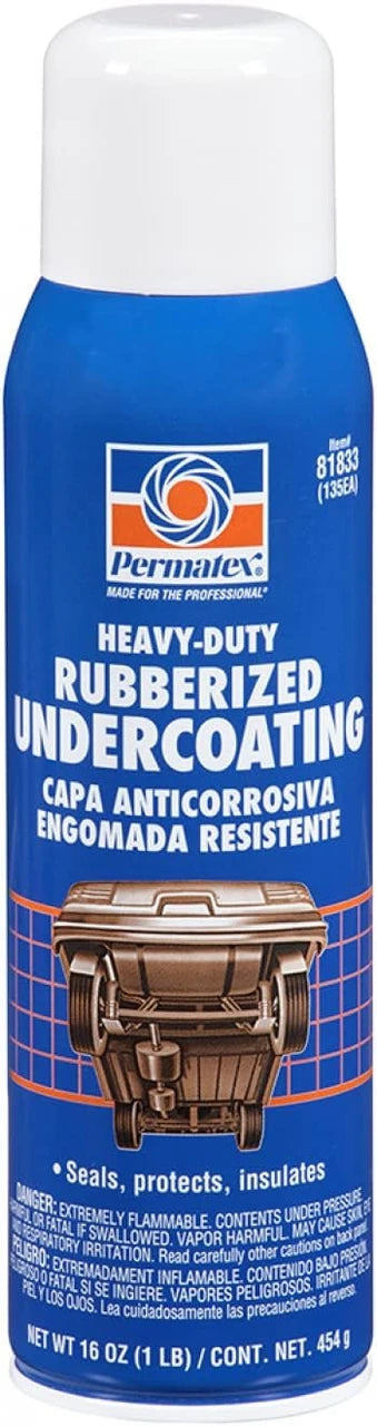 Permatex Heavy Duty Rubberized Undercoating - 16 oz Aerosol - 81833