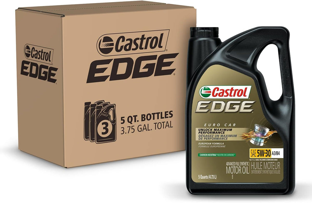 Castrol EDGE 0W-30 Full Synthetic Motor Oil - 5 Qt