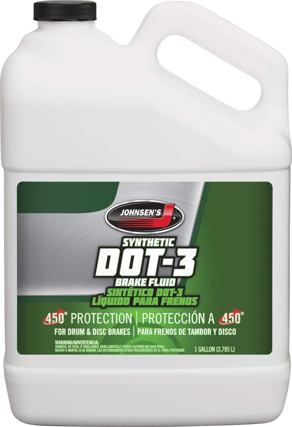 2234 JOHNSEN DOT 3 BRAKE FLUID 3/1GALLON