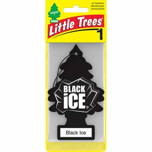 Little Trees Black Ice Hanging Air Freshener (Pack of 24) - U1P-10155