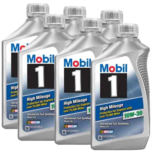 103535 MOBIL 1 HIGH MILEAGE 10W30 (6 QUARTS /1 CASE)