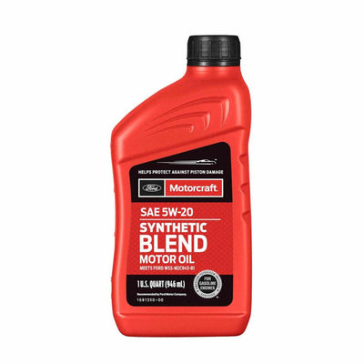 Motorcraft 5W-20 Synthetic Blend Motor Oil XO-5W20-QSP