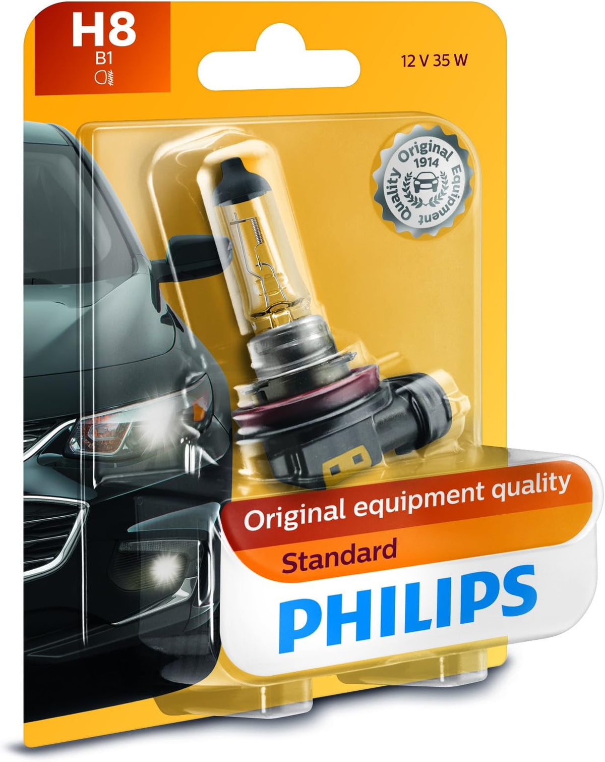H8 Philips Bulbs 35W 12360B1