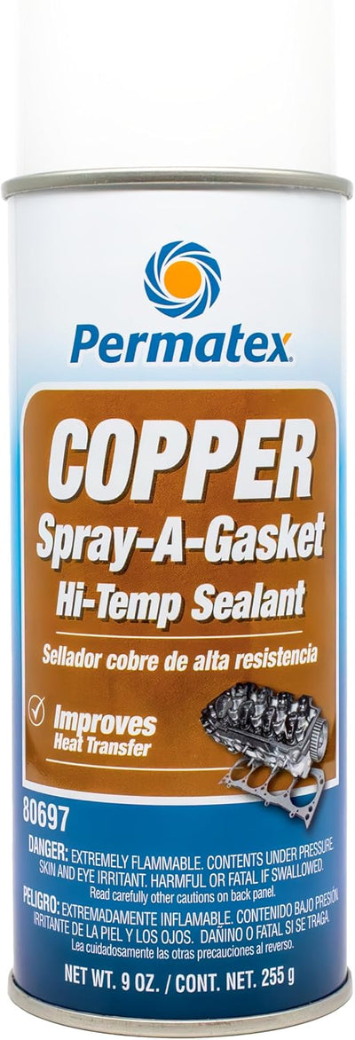 Permatex Copper Spray-A-Gasket Hi-Temp Sealant 101MA - Aerosol - 80697