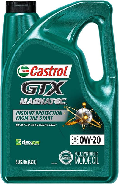 Castrol Magnatec 0W-20 Motor Oil - 5 Qt
