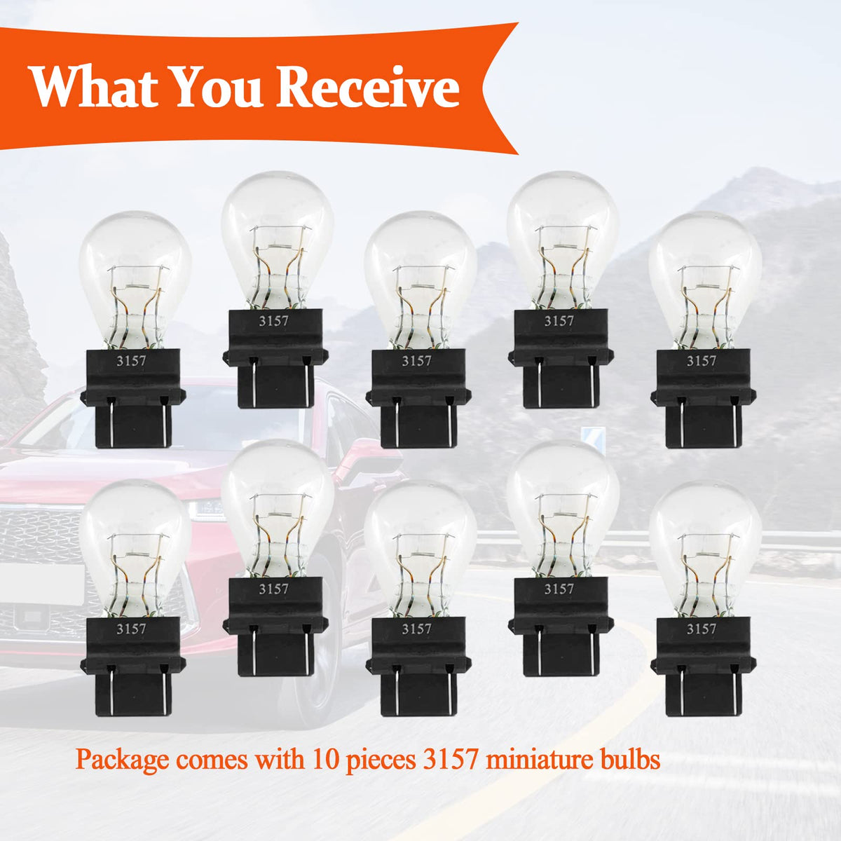 Philips 3157 Miniature Bulb, Box of 10