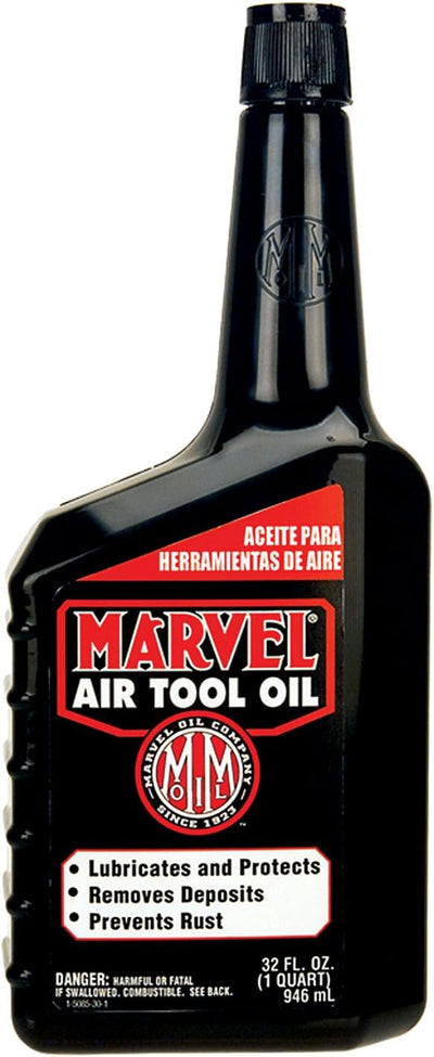 MM85R1 MARVEL AIR TOOL OIL (12 QUARTS/1 CASE)