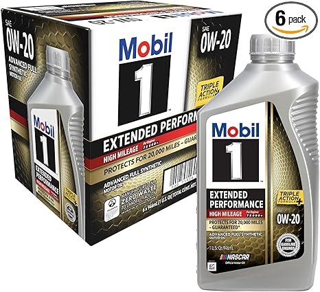 124184 MOBIL 1 0W20 (6 QUARTS /1 CASE)