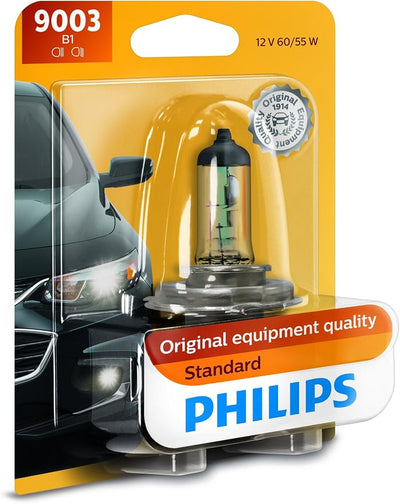 Philips 9003 Standard Halogen Headlight Bulb 9003B1