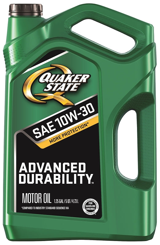 Quaker State Advanced Durability 10W-30 Motor Oil - 5 Qt