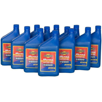 Sunoco Ultra High Mileage SAE 5W-20 Synthetic Blend Motor Oil
