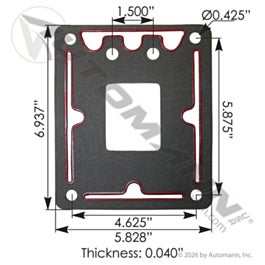 Automann 755.4305294 Shift Tower Gasket Eaton Fuller