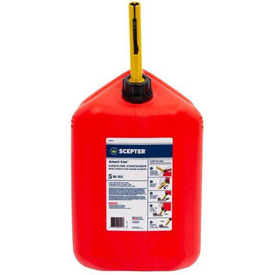 Scepter Ameri-Can 5 Gallon Gasoline Can, Red - Case of 4 FG4G571