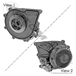 Automann 800.47221601 Water Pump Electric Detroit DD Series