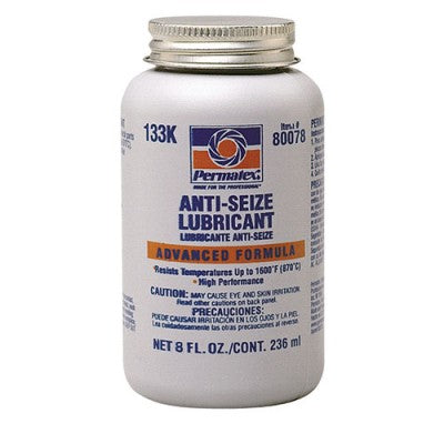 Permatex Anti-Seize Lubricant 133K - 8 oz Brush-Top Bottle - 80078