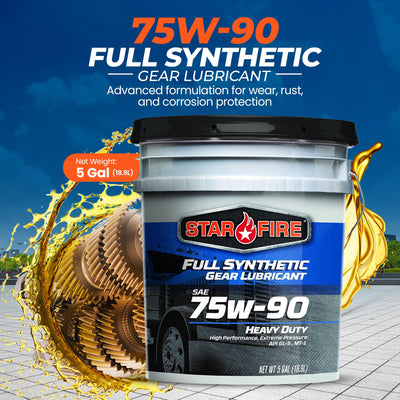 Starfire Full Synthetic 75W-90 Gear Oil - 55 Gallon Drum