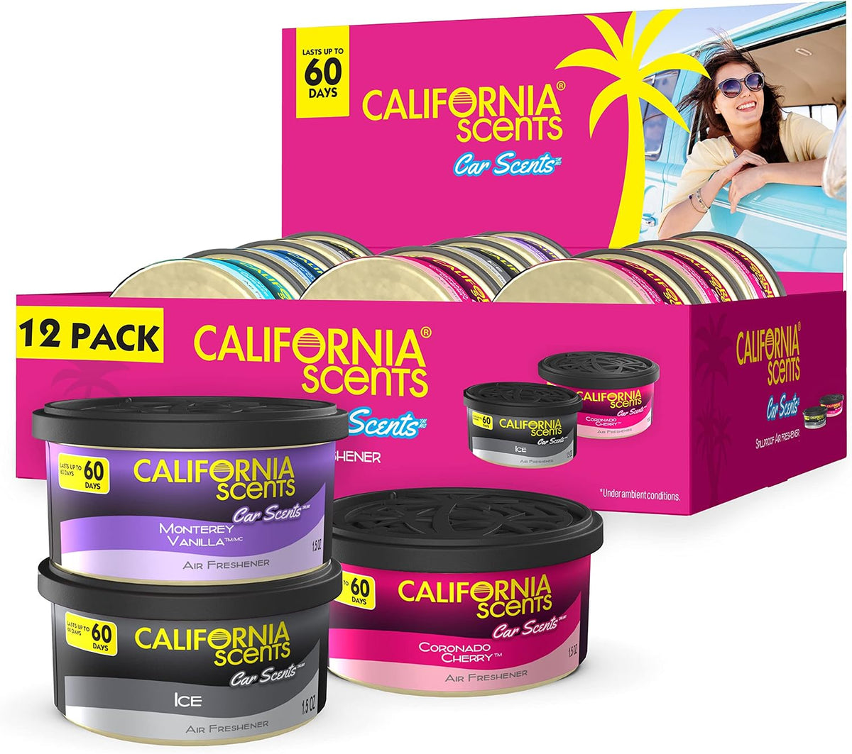 Can Air Freshener - Assorted Scents