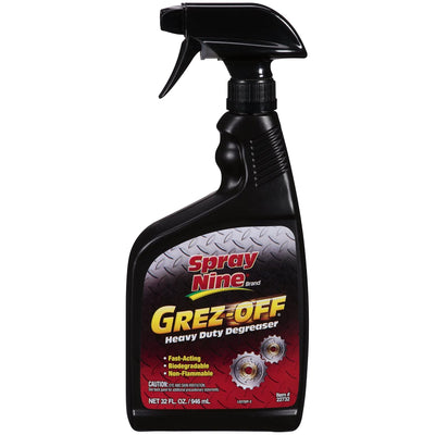 22732 SPRAY NINE GREZ-OFF HEAVY-DUTY/DEGREASER 32 Oz. (12 QUARTS/1 CASE)