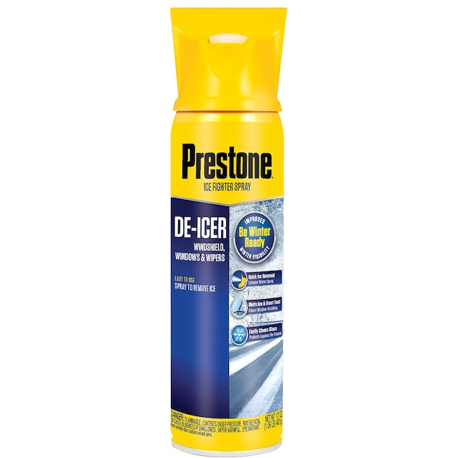 Prestone Windshield De-Icer with Scraper 17 oz AS244