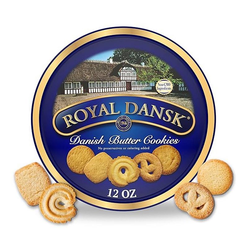 Royal Dansk Danish Butter Cookies Tin
