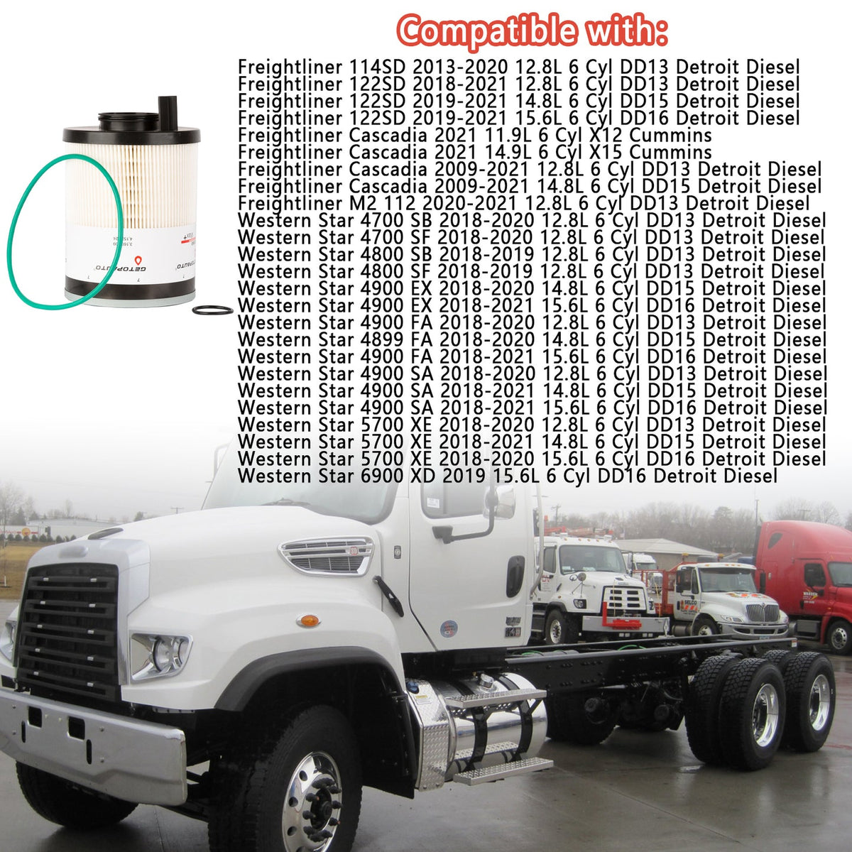 Getopauto Fuel/Water Separator Filter FS20083