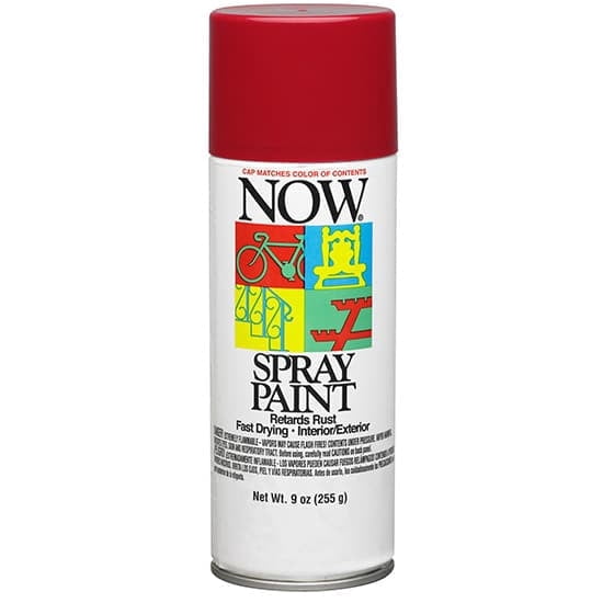 Krylon NOW Spray Paint Wagon Red Gloss 9 oz - I21217