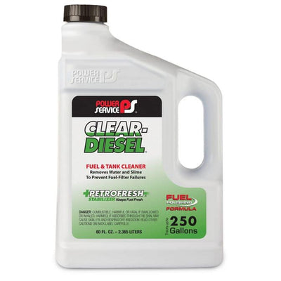 Power Service Clear-Diesel Fuel & Tank Cleaner 80 oz - Case of 6 (9280-06)