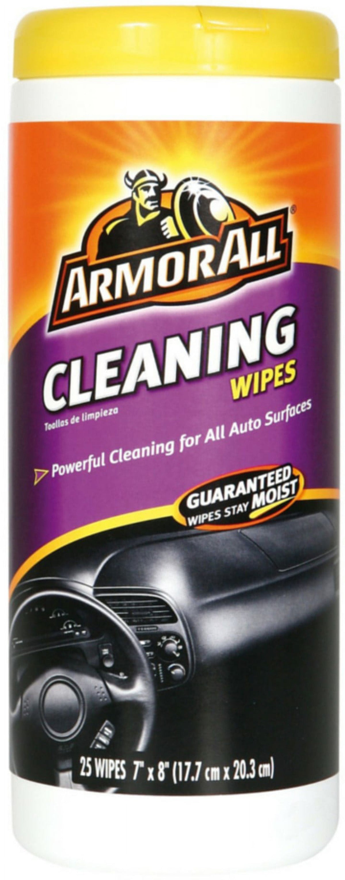 Armor All To Go Cleaning Wipes - 25 Count (Case of 6) - 78434