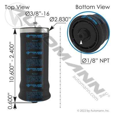 Automann ABSZ70-7092 Cab Air Spring