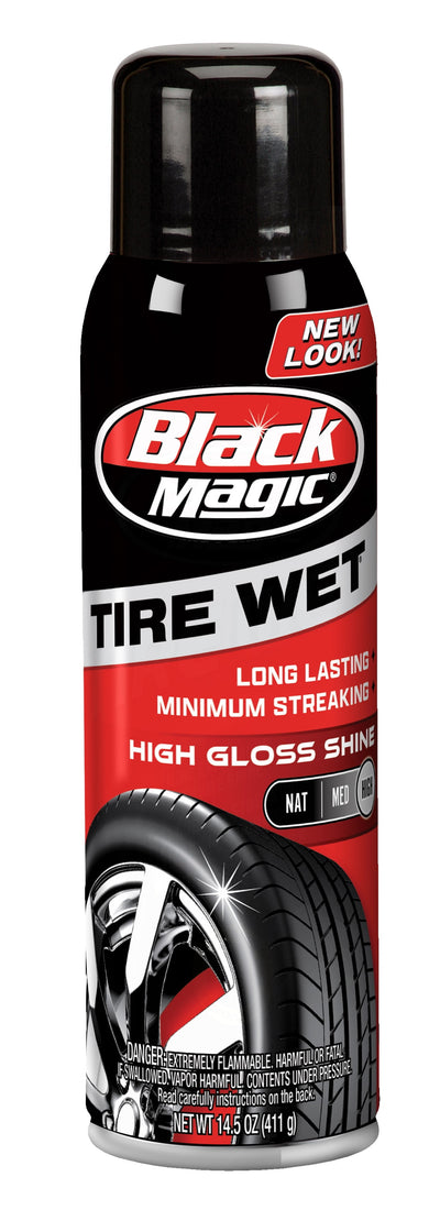 Black Magic Tire Wet Spray-On Tire Shine
