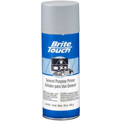 Brite Touch BT49 General Purpose Gray Primer Spray Paint 10 oz