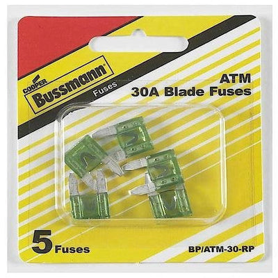 Bussmann ATM-30 Mini Blade Fuse - 30 Amp
