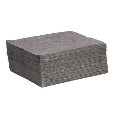 Oil Absorbent Grey Pads 15" x 19" - 100 Pack (GPB100S)