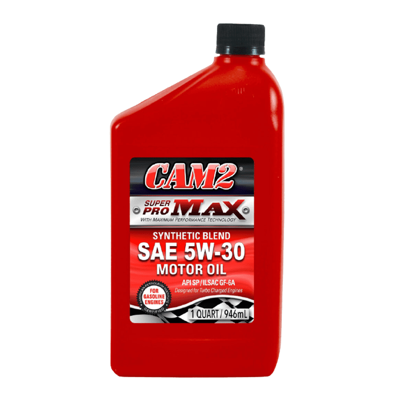 CAM2 SuperPro Max 5W-30 Synthetic Blend Motor Oil - Case of 12 x 1 Qt 40912