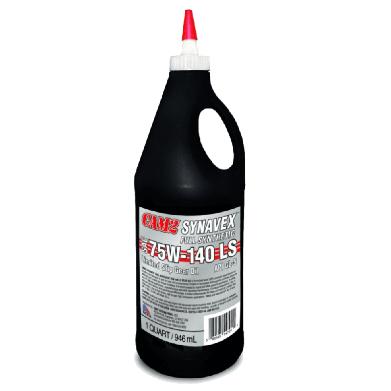 CAM2 Synavex Full Synthetic 75W-140 (LS) GL-5 Gear Oil - Case of 6 x 1 Qt (80565-54706)