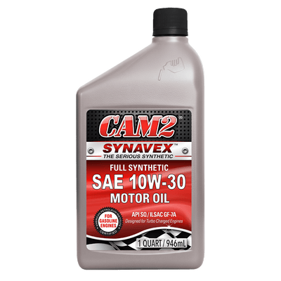 CAM2 Synavex 10W-30 Full Synthetic Motor Oil - Case of 6 x 1 Qt 39401