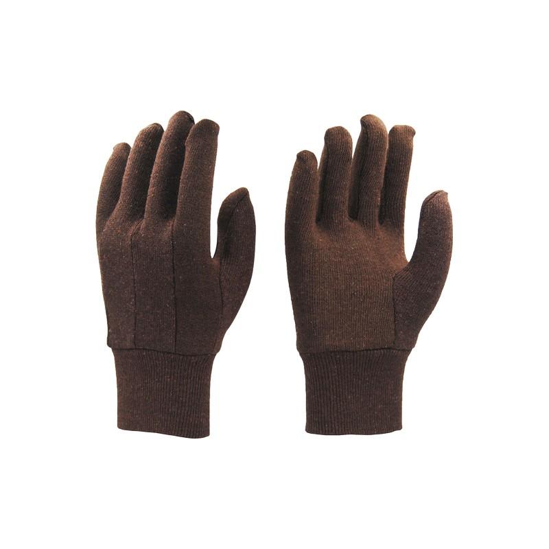 Brown Jersey Gloves - CH80070