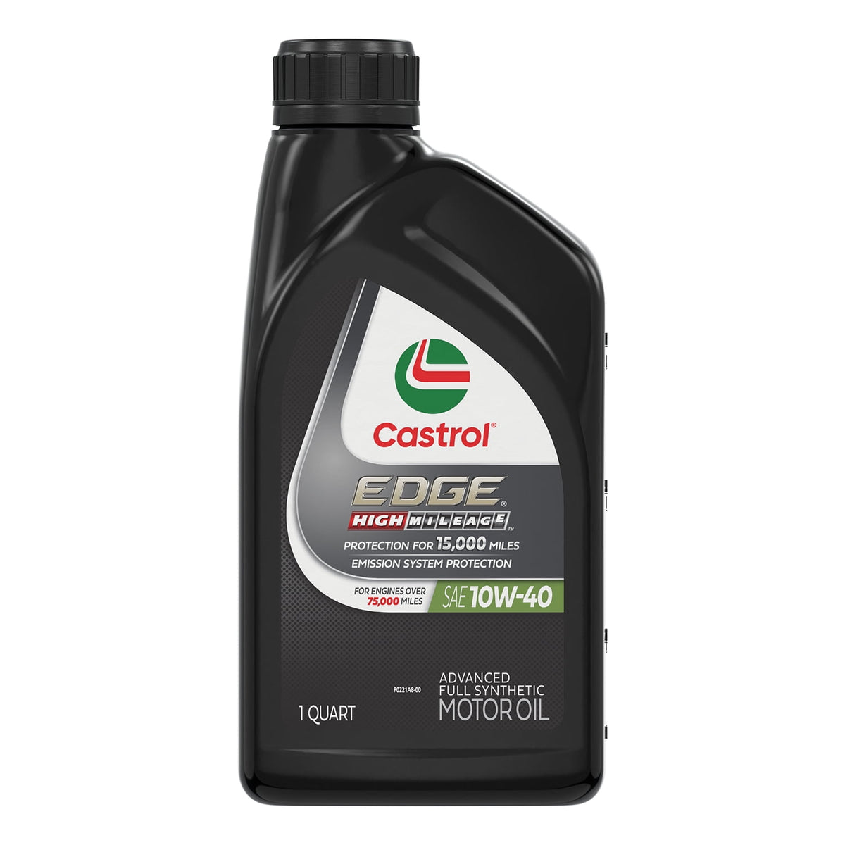 Castrol EDGE High Mileage 10W-40 Full Synthetic Motor Oil