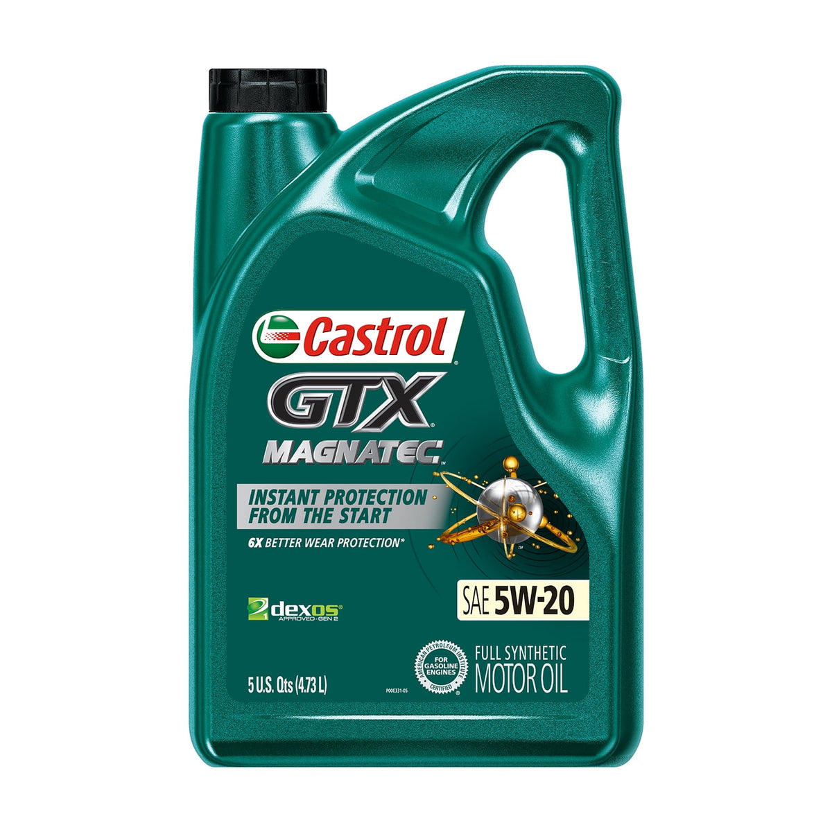 Castrol Magnatec 5W-20 Motor Oil - 5 Qt